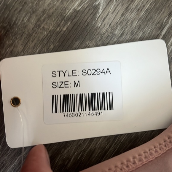 NWT Envya (Fashion Nova) Jalen Solid Bikini in Blush size M - Picture 6 of 6